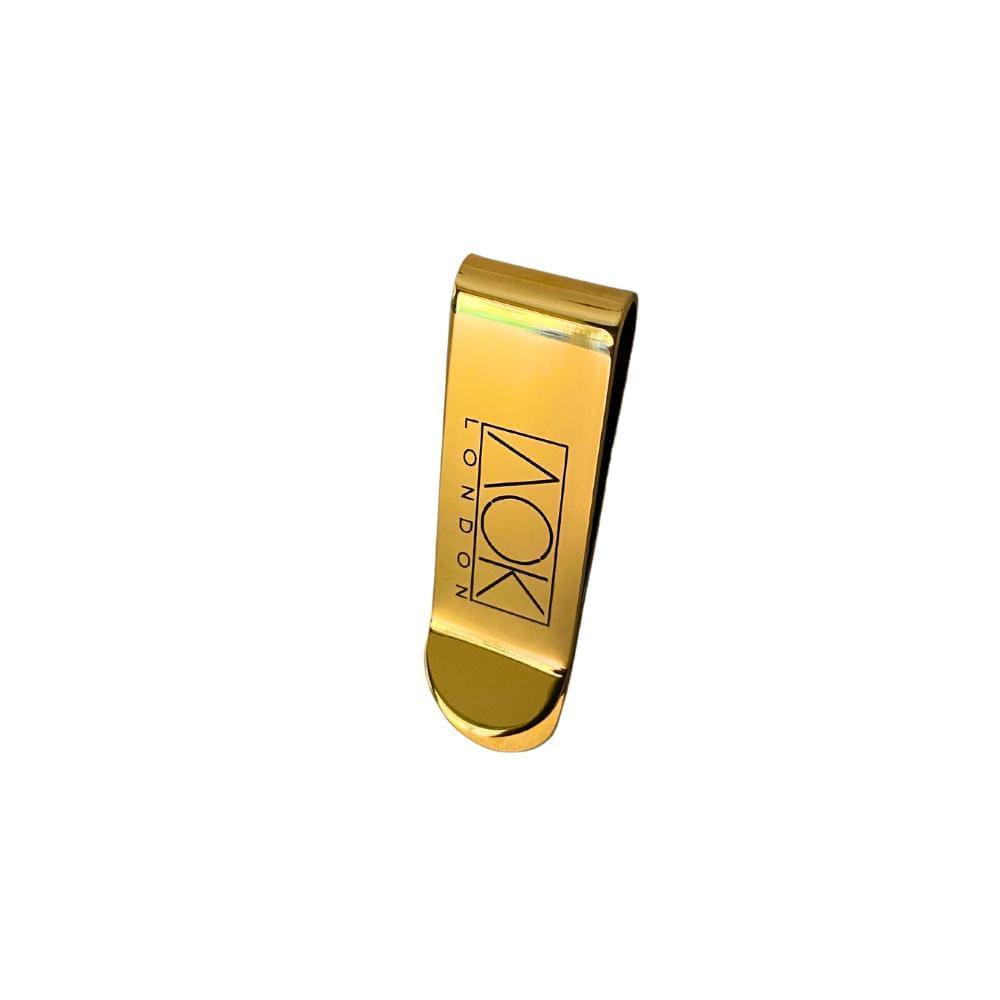 Handmade Gold plated Money Clip